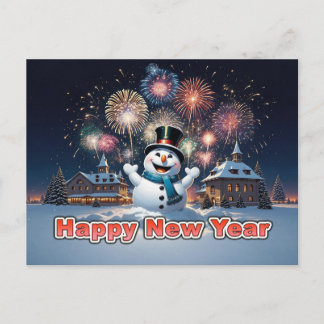 Happy New Year Postcard