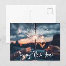 Happy New Year Postcard