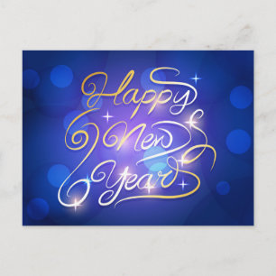 Happy New Year Postcard