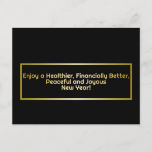 Happy New Year Postcard