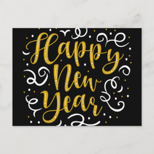 Happy New Year Postcard