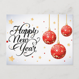 Happy New Year Postcard