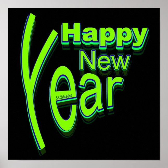 HAPPY NEW YEAR                                     POSTER (Front)