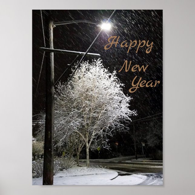 Happy New Year Poster (Front)