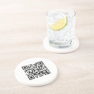 Happy New Year! -- QR Code Coaster