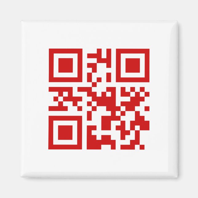 Happy New Year! -- QR Code Magnet (Front)