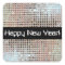 Happy New Year Sequin Sticker