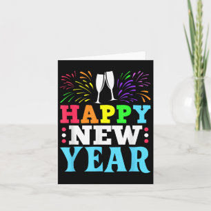 Happy New Year Shirt 2025 2026 Nye Shirt Men Women Card