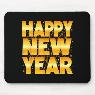 Happy New Year Shirt Family New Years Eve Party Fi Mouse Mat