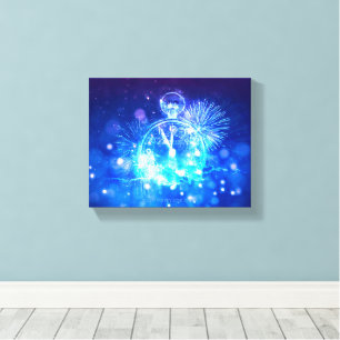 Happy New Year SlipperyJoe's large glowing pocket  Canvas Print
