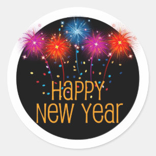 Happy New Year Sticker Sheet