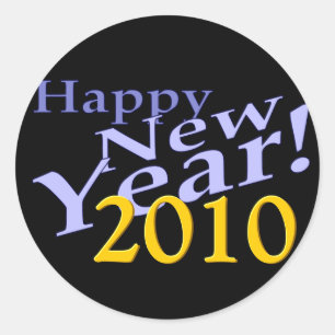 Happy New Year Stickers