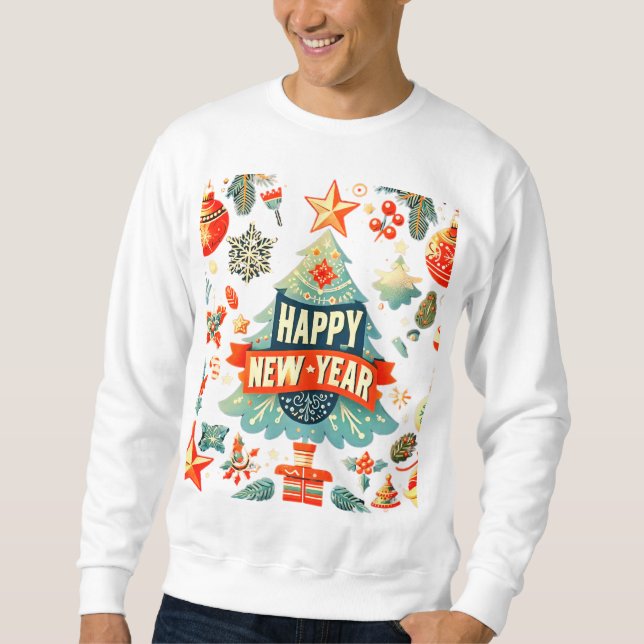 Happy new year sweatshirt (Front)