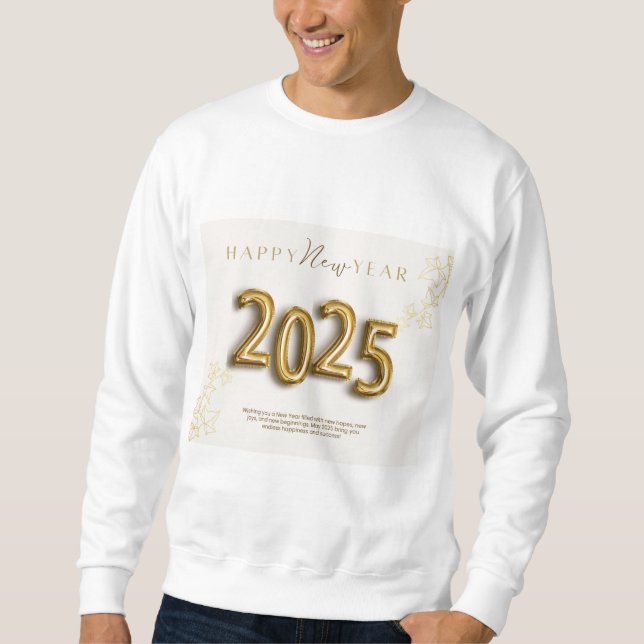 Happy New year  Sweatshirt (Front)