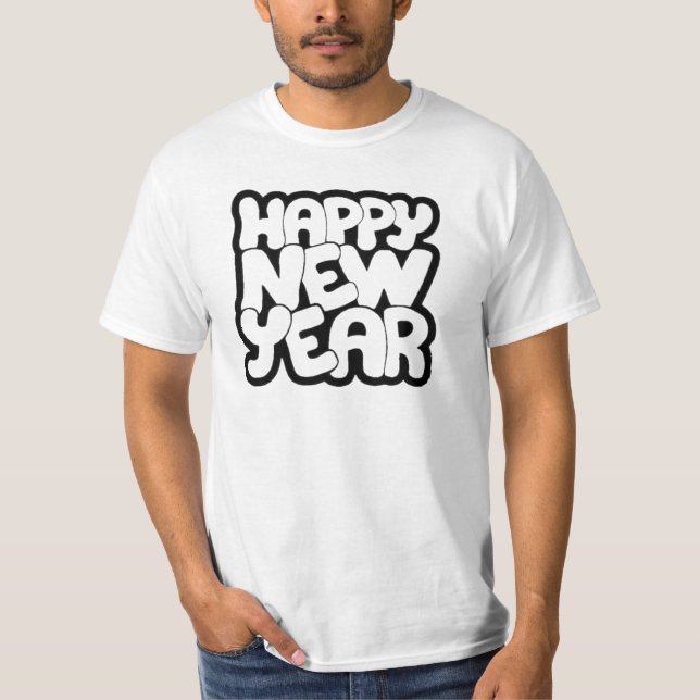 Happy New Year T-Shirt (Front)