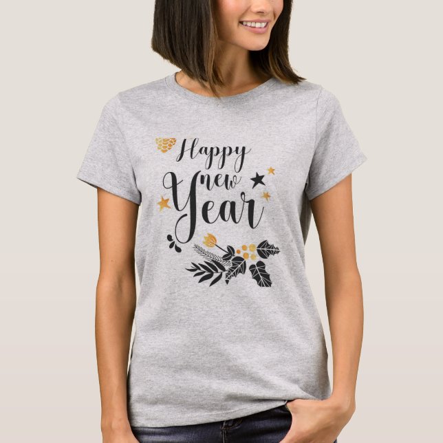 Happy New Year T-Shirt (Front)