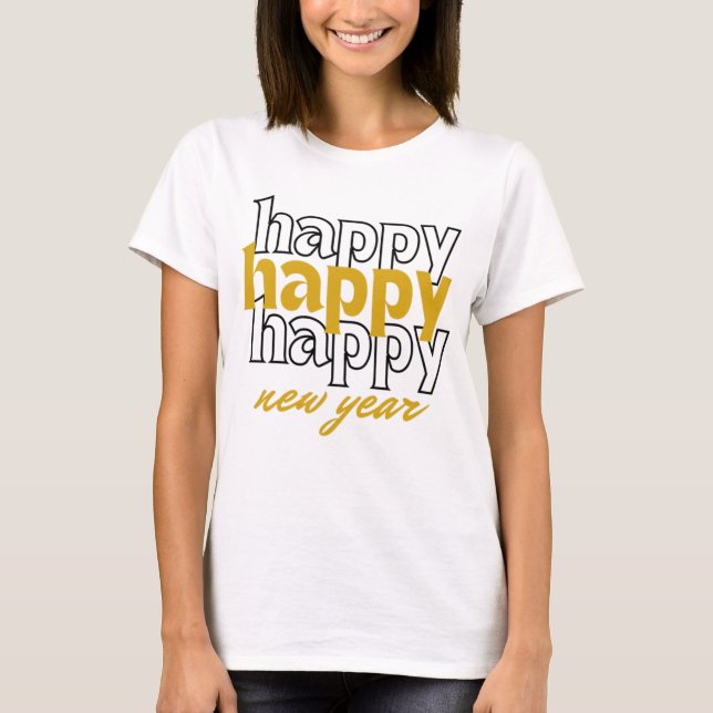 Happy New Year T-Shirt (Front)