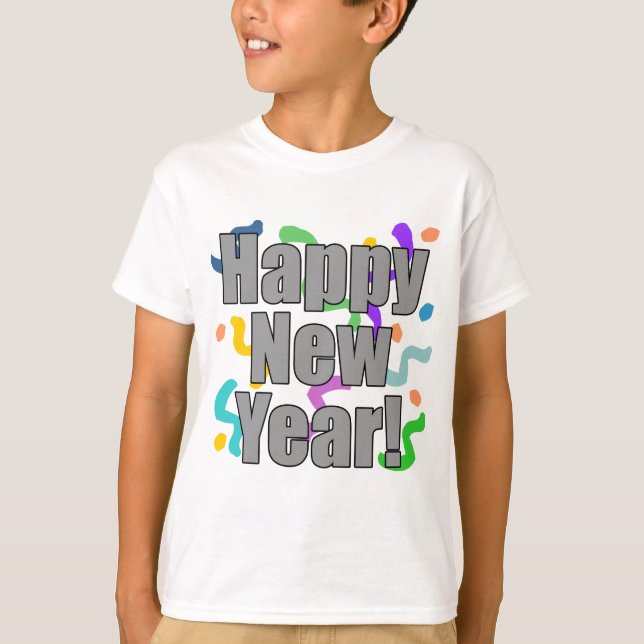 Happy New Year T-Shirt (Front)