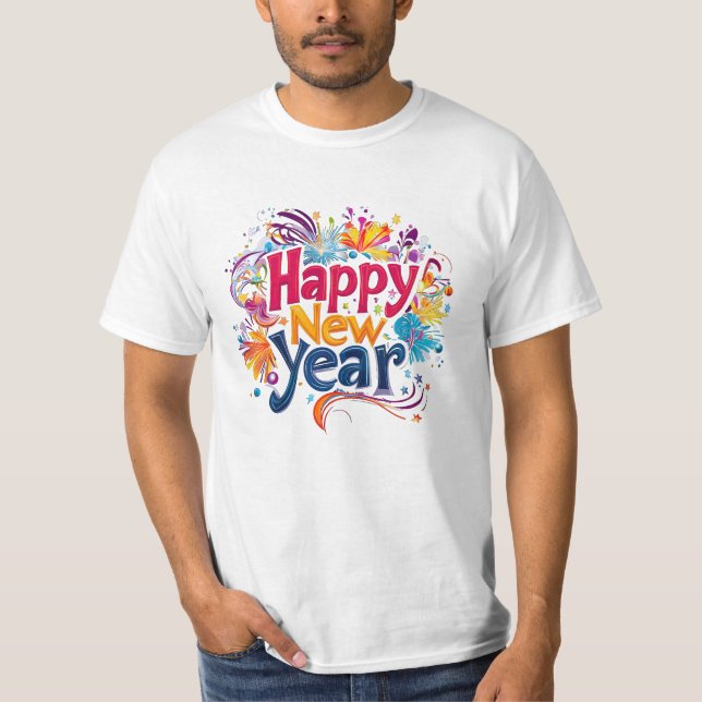 Happy New Year T-Shirt (Front)