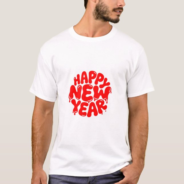 Happy New Year T-Shirt (Front)
