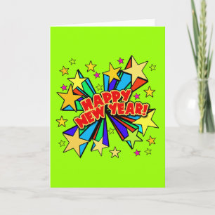 Happy New Year T-shirts, Beer Steins, Party Holiday Card