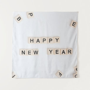 HAPPY NEW YEAR TAPESTRY
