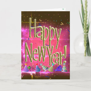HAPPY NEW YEAR! Text Image Invitation