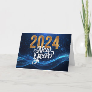 Happy New Year Thank You Card