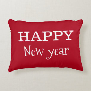 “Happy New Year” Throw Accent Pillow