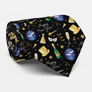 Happy New Year Tie