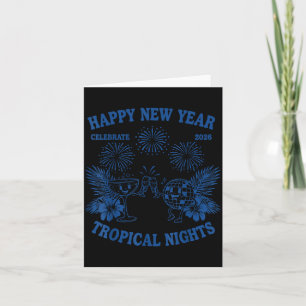 Happy New Year Trocal Nights 2026 Celebration  Card