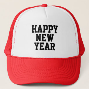 HAPPY NEW YEAR TRUCKER HAT