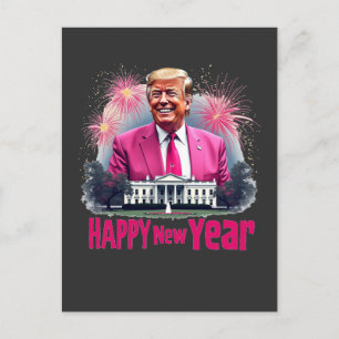 Happy New Year Trump Inauguration Day 2025 Postcard