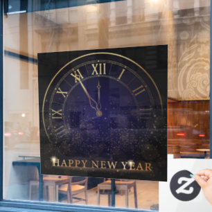 Happy New Year Window Cling