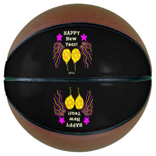 Happy New Year Wishes Basketball