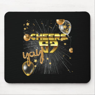 Happy New Year With A 6 7 Zoomer Meme Vibe. 2026 C Mouse Mat