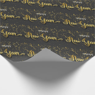 Happy New Year Wrapping Paper