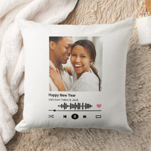 Happy New Year Your Favourite Song Cushion