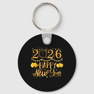 Happy New Years 2026 Key Ring
