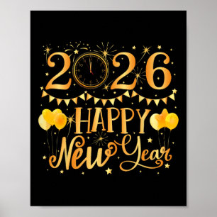 Happy New Years 2026 Poster