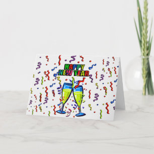 Happy New Year's Day_Card Holiday Card