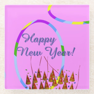 Happy New Year's Day Coaster