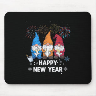 Happy New Years Eve Party Gnomes Matching Family O Mouse Mat