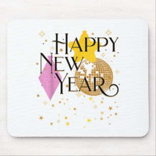 Happy New Years Eve Party Supplies 2026 Matching M Mouse Mat