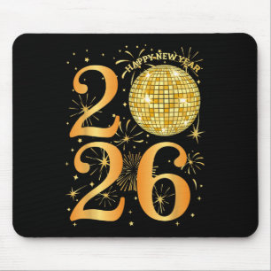 Happy New Years Fireworks 2026 Mouse Mat