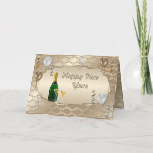 Happy New Years Greeting Card