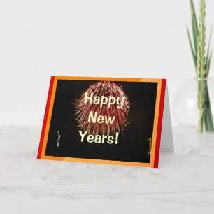 Happy New Years Holiday Card