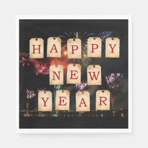 Happy New Year's Napkin