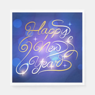 Happy New Years Napkin