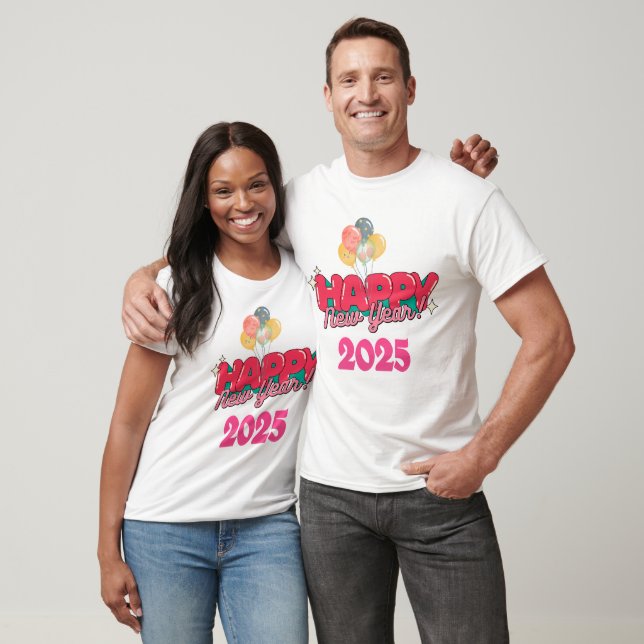 Happy Newyear T-shirt 2025 (Unisex)
